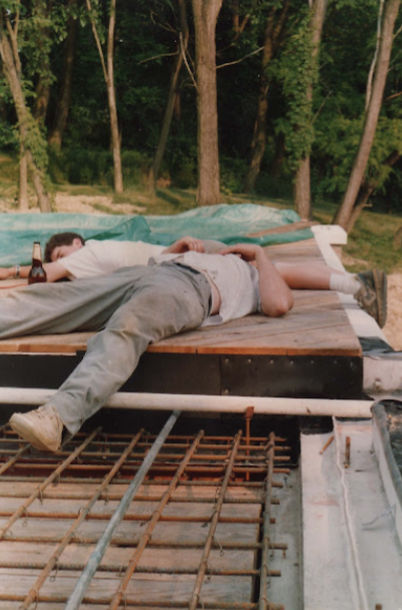 A difficult day at Sneaker's Gap — exhausted figure at end of day